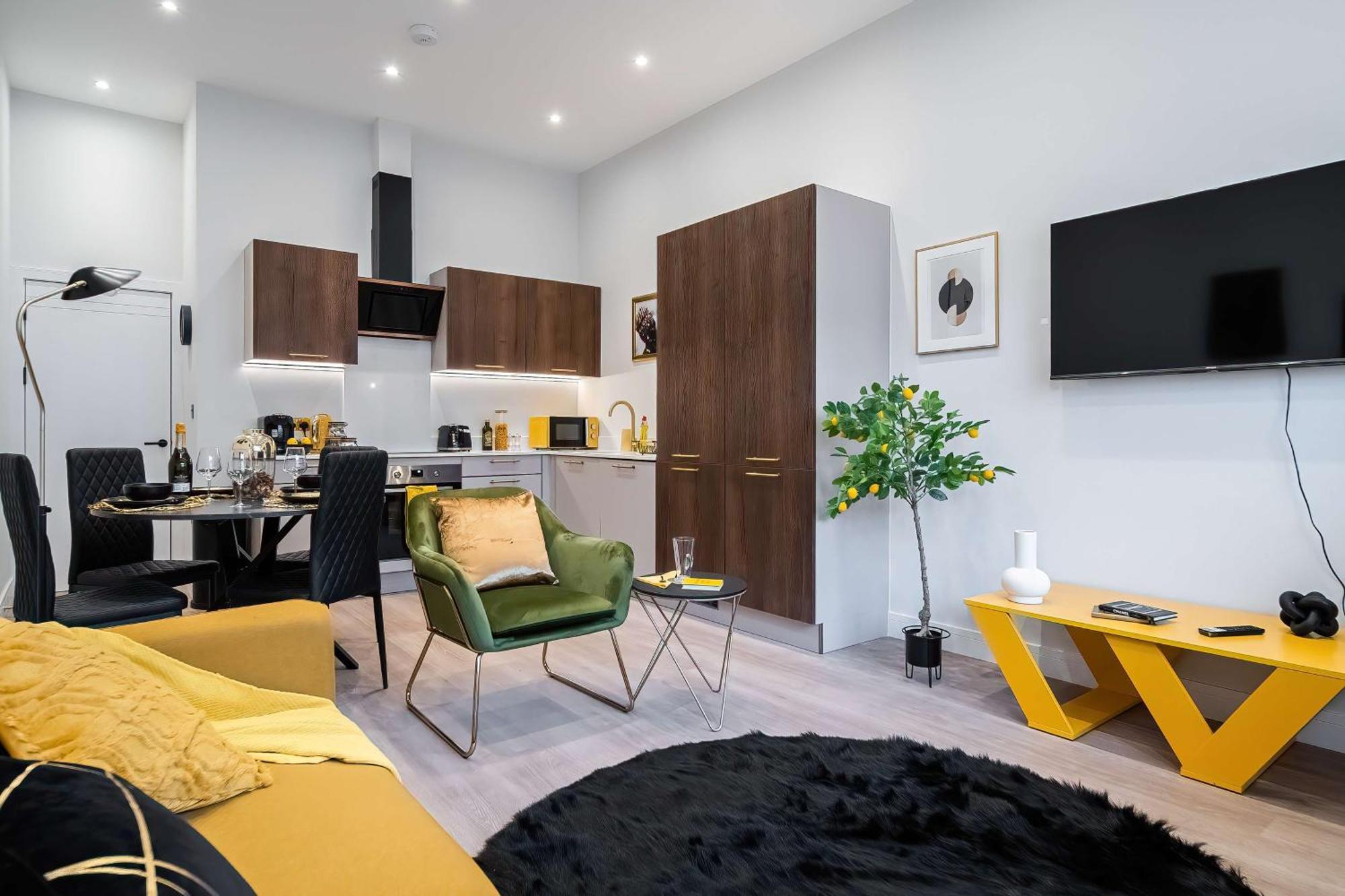 Luxury Apartments 桑斯安 外观 照片