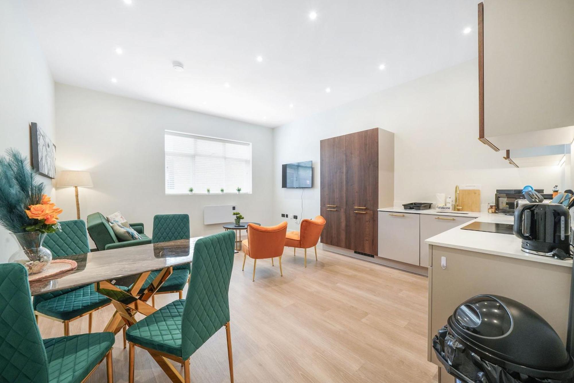 Luxury Apartments 桑斯安 外观 照片