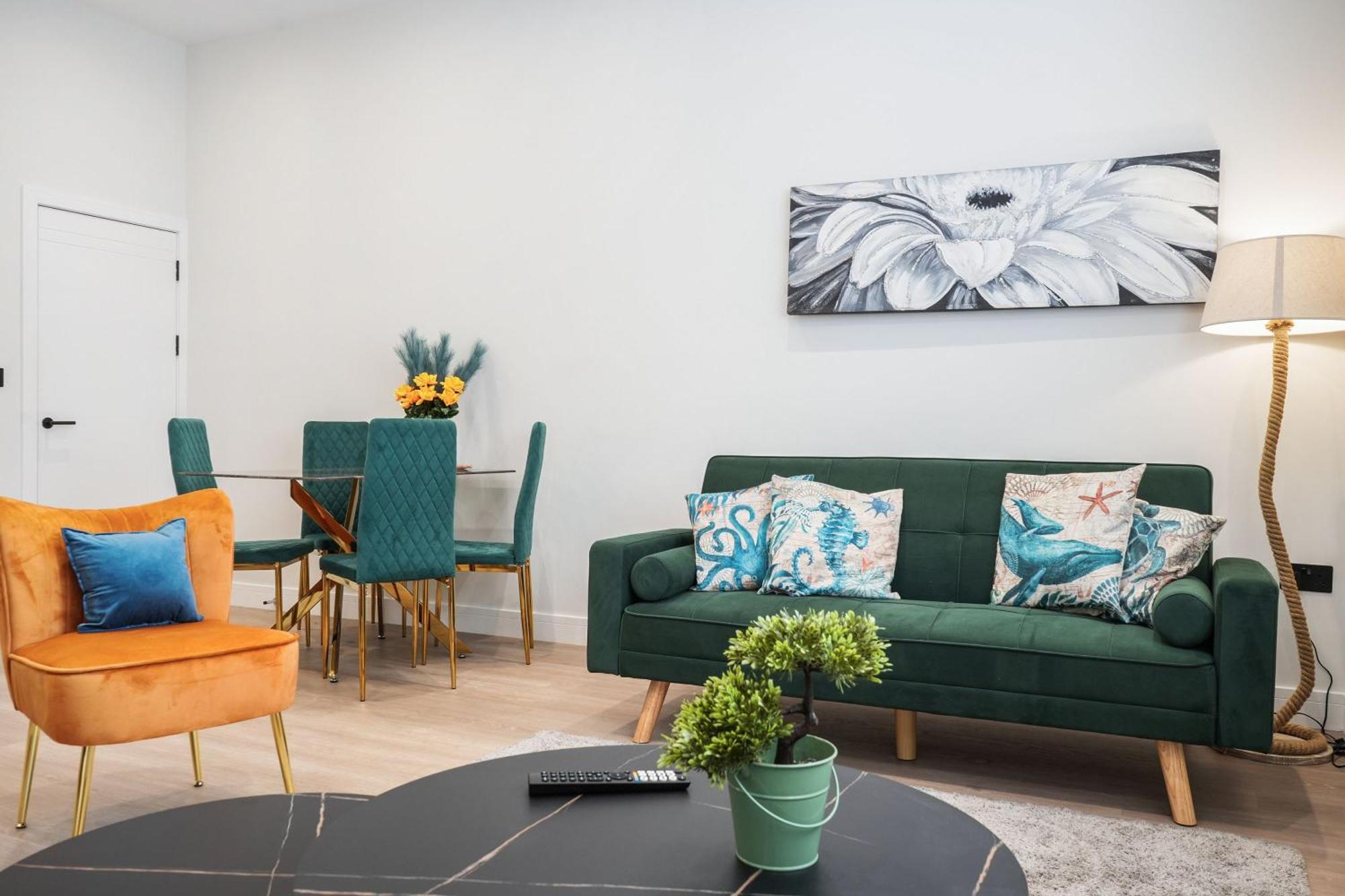 Luxury Apartments 桑斯安 外观 照片