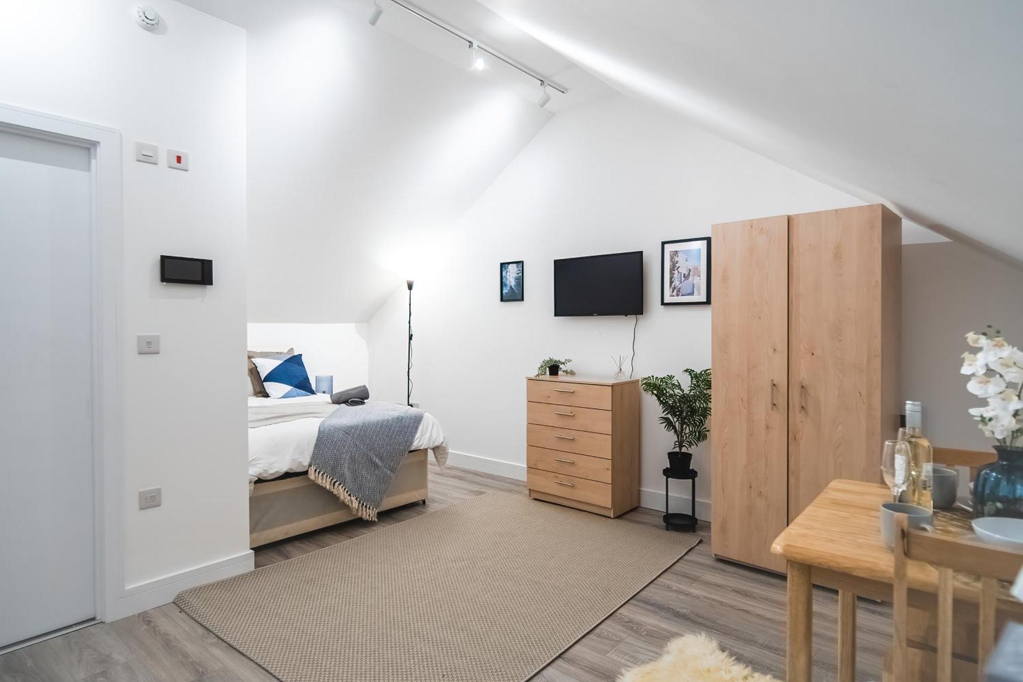 Luxury Apartments 桑斯安 外观 照片