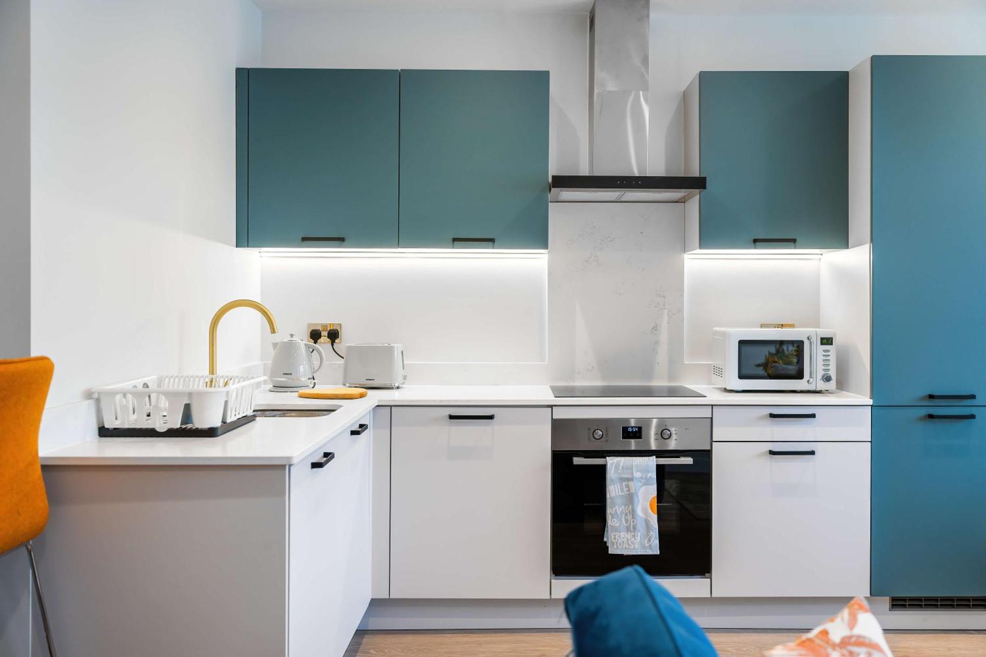 Luxury Apartments 桑斯安 外观 照片