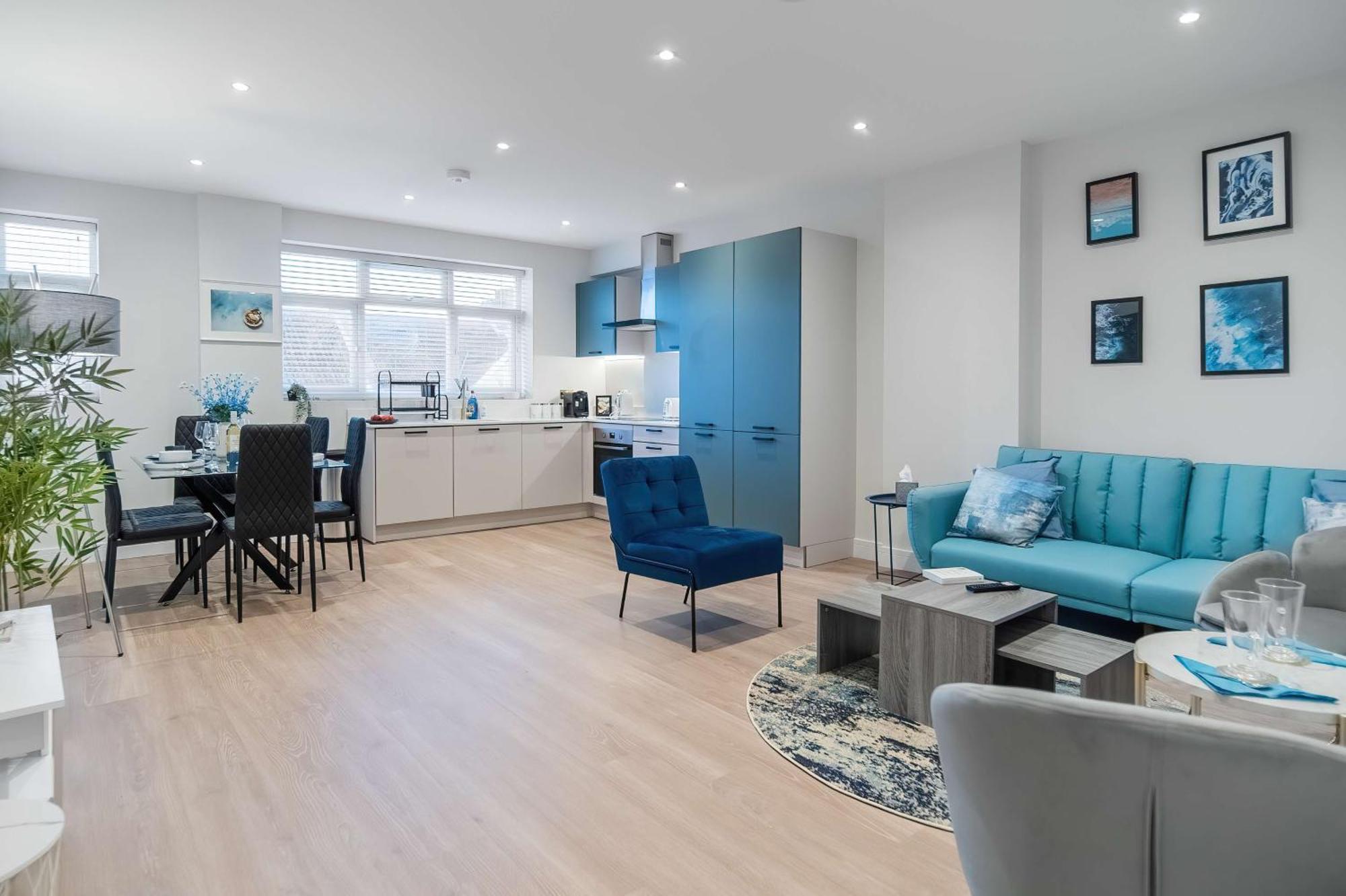 Luxury Apartments 桑斯安 外观 照片