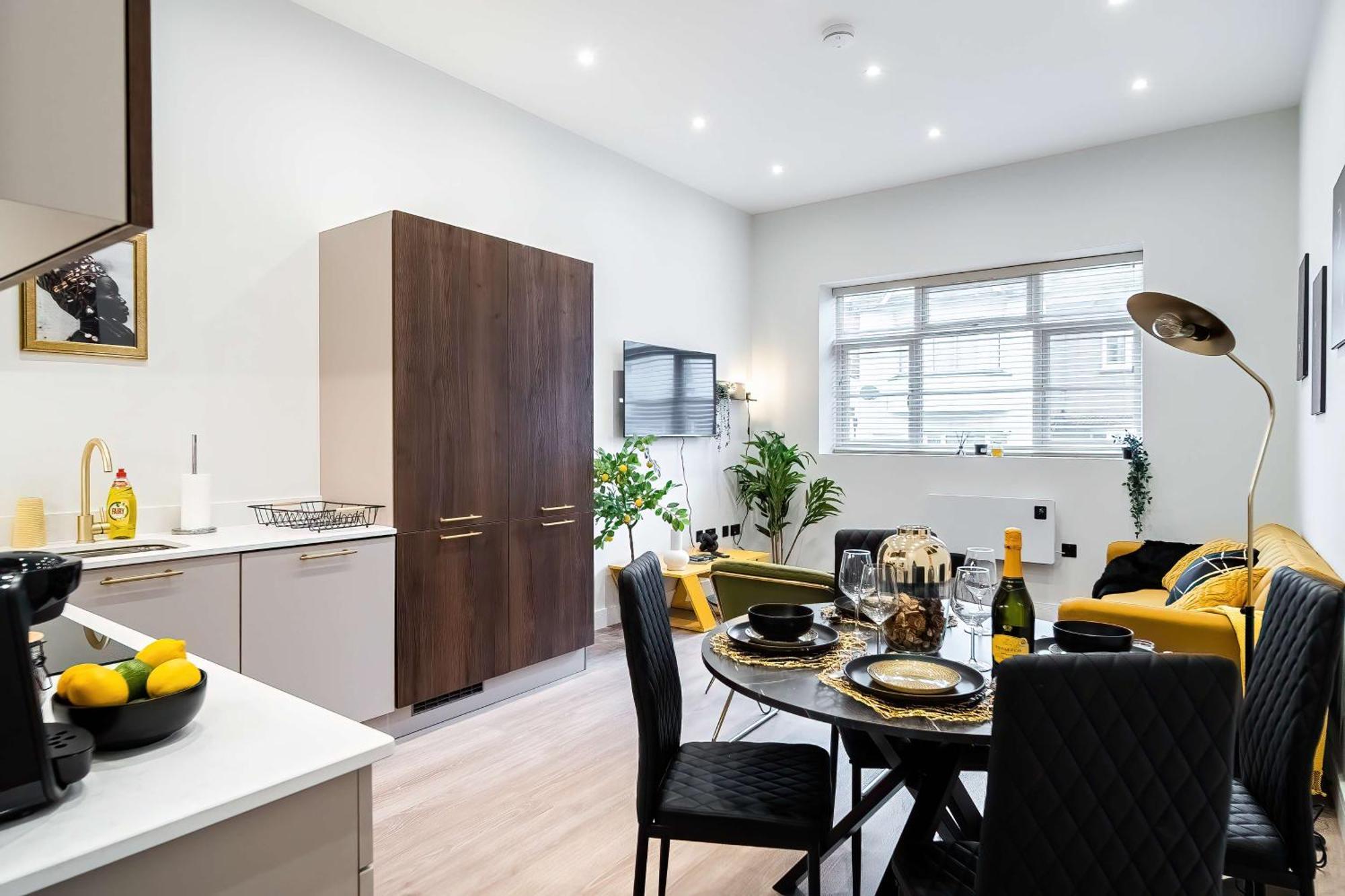 Luxury Apartments 桑斯安 外观 照片