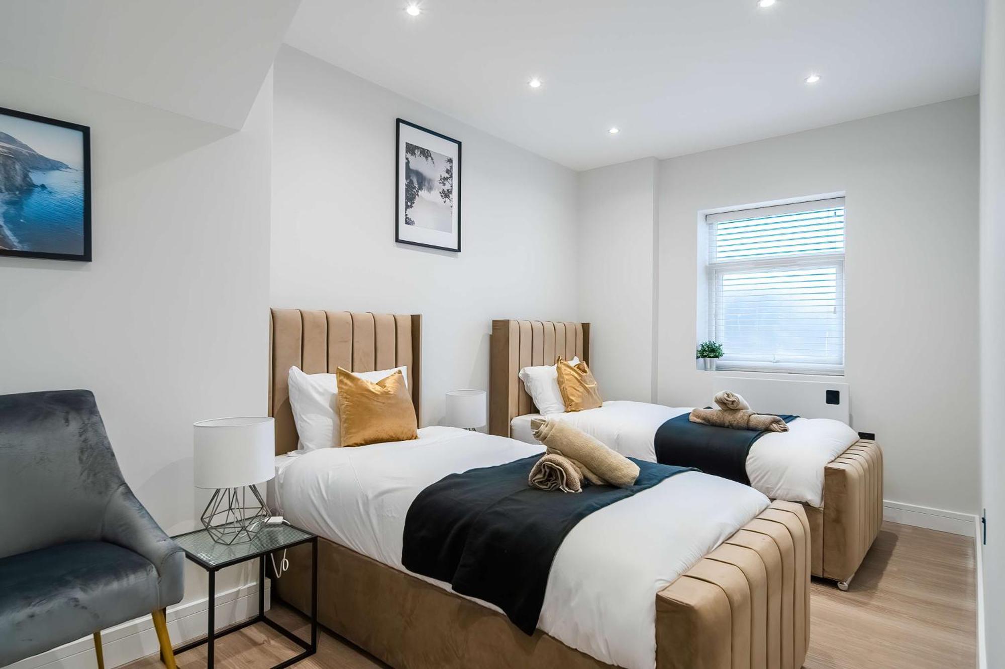 Luxury Apartments 桑斯安 外观 照片