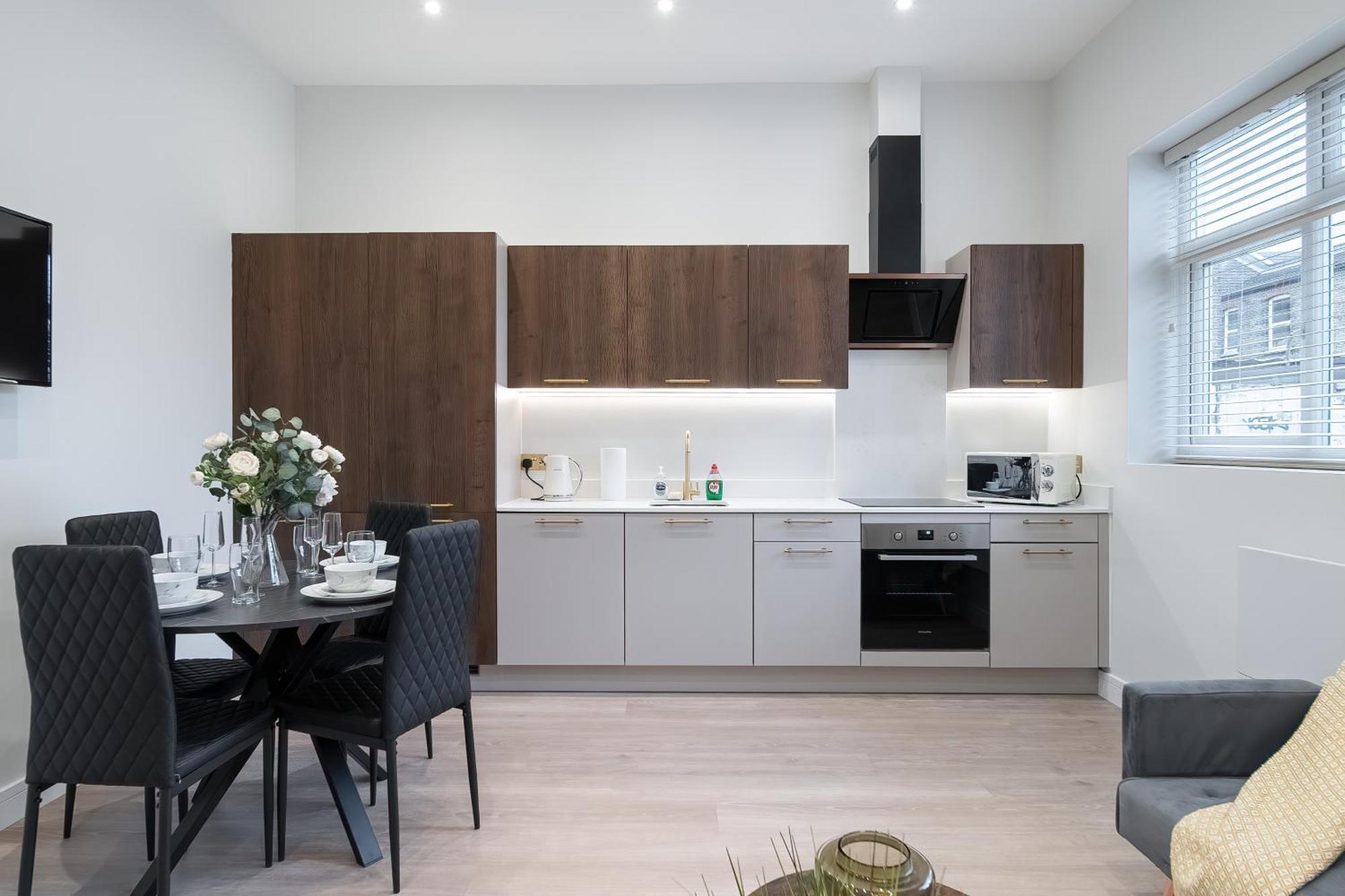 Luxury Apartments 桑斯安 外观 照片