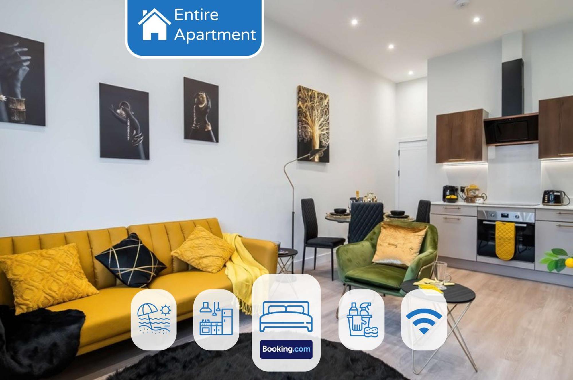 Luxury Apartments 桑斯安 外观 照片